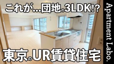 【ハートアイランド新田四番街】これが団地！？個性的な玄関収納やLDK22.3帖に床暖房と壁面収納を備えた3LDKのお部屋【UR賃貸住宅】