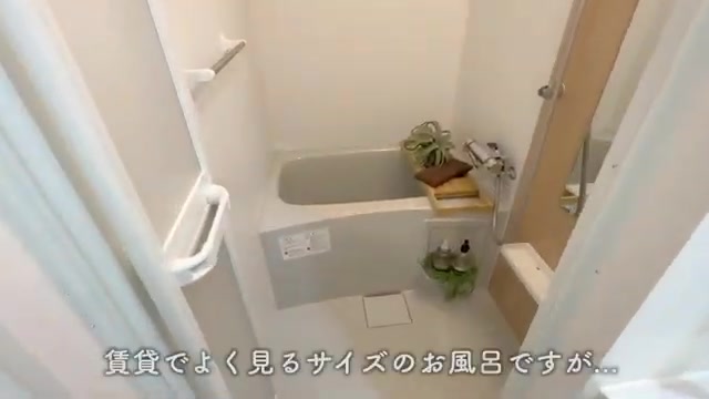 1DKの賃貸マンション内見のお風呂（室内・外観の様子）