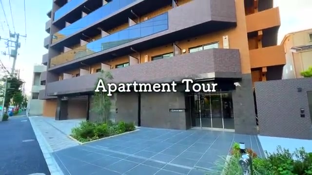 1K賃貸マンション内見の外観（室内・外観の様子）