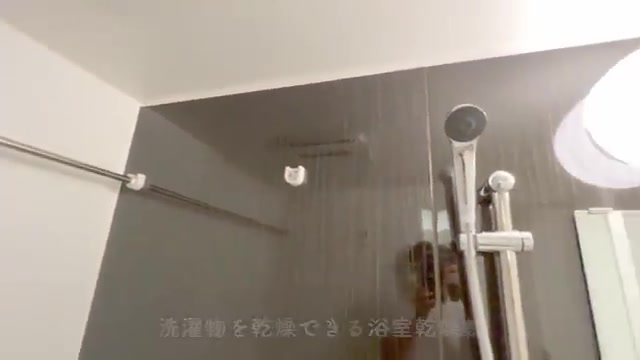 1K賃貸マンション内見の浴室（室内・外観の様子）