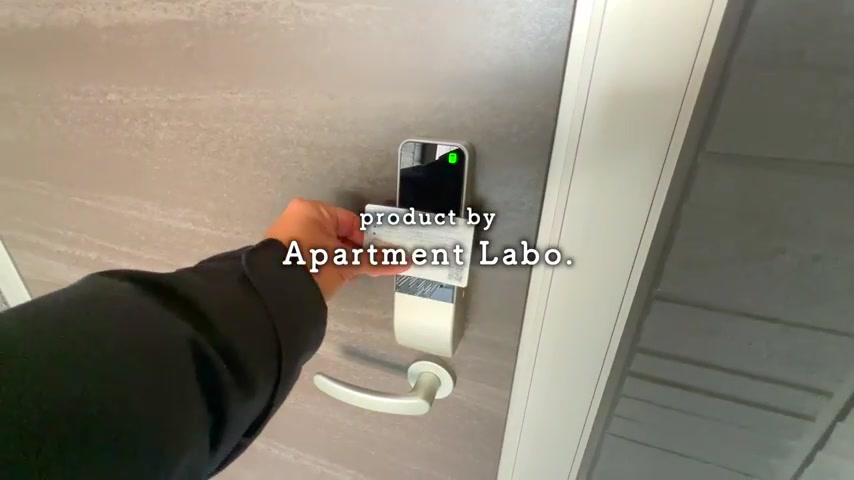 1LDKの賃貸アパートの玄関（室内・外観の様子）