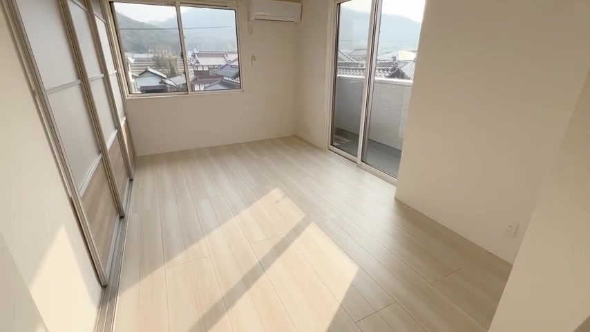 1LDKの賃貸アパートのリビングダイニング（室内・外観の様子）