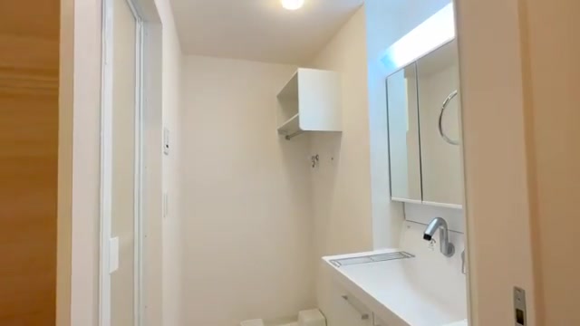 1LDKの賃貸アパートの洗面所(室内・外観の様子)