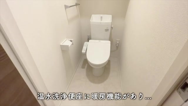 1LDKの賃貸アパートのトイレ(室内・外観の様子)