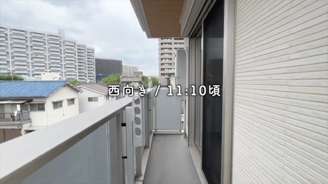 1LDKの賃貸アパートのバルコニー(室内・外観の様子)