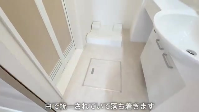 ×1LDK×賃貸アパートの洗面所（室内・外観の様子）