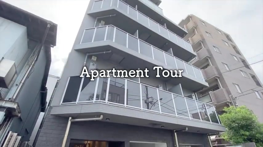 1LDKの賃貸マンション内見の外観(室内・外観の様子)