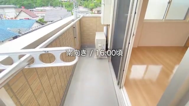 賃貸アパート×1LDK×コンパクトのバルコニー（室内・外観の様子）