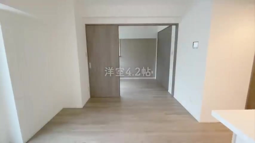 1LDKの賃貸マンション内見の寝室(室内・外観の様子)
