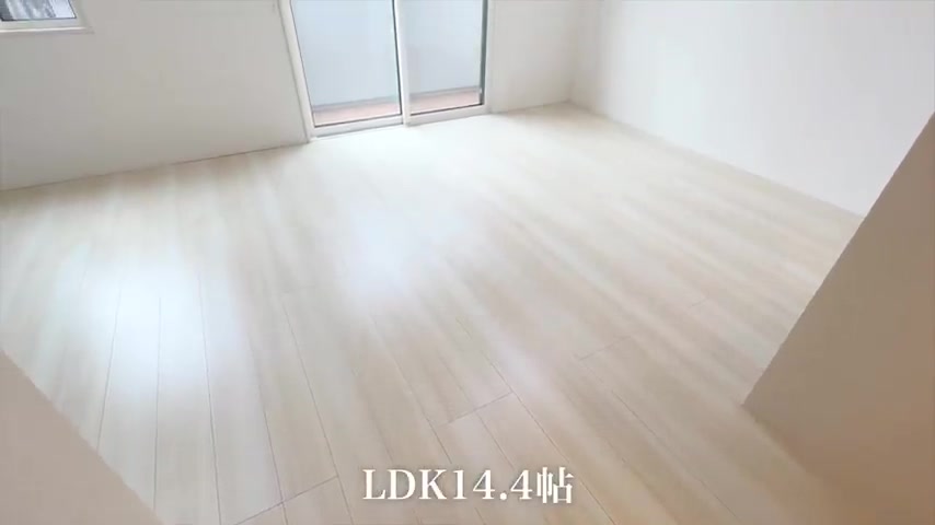 1LDK / 賃貸アパート内見のリビングダイニング（室内・外観の様子）