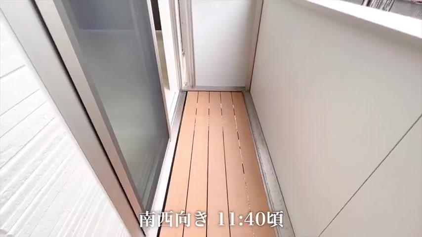 1LDK / 賃貸アパート内見のバルコニー（室内・外観の様子）