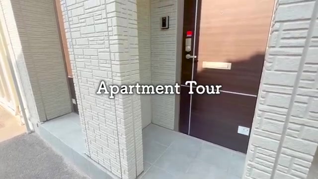 1LDKのお部屋内見の玄関(室内・外観の様子)