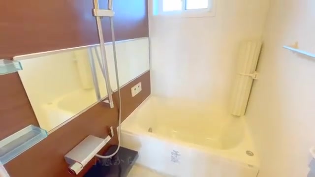 1LDKのお部屋内見のお風呂(室内・外観の様子)