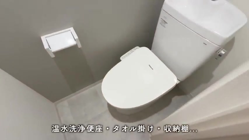 1LDKの賃貸アパート/一人暮らし&二人暮らしのトイレ（室内・外観の様子）