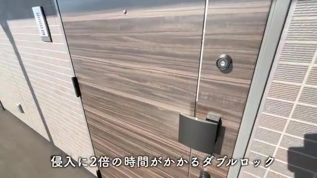 横浜市の1Kの玄関（室内・外観の様子）