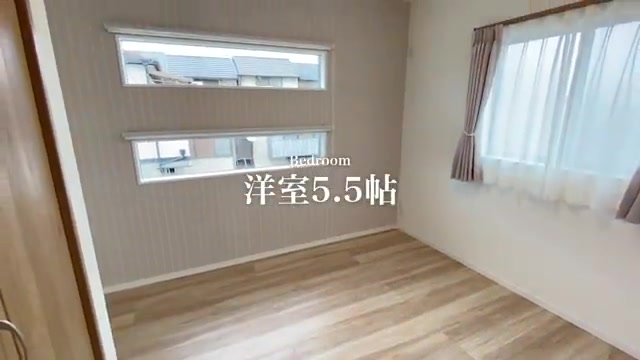 28坪の家の洋室2（室内・外観の様子）