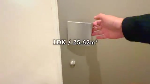 江東区の1DKの玄関（室内・外観の様子）