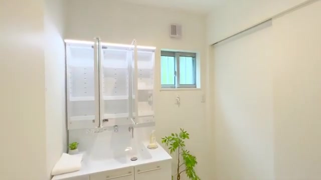 3LDK/30坪の家の洗面所（室内・外観の様子）