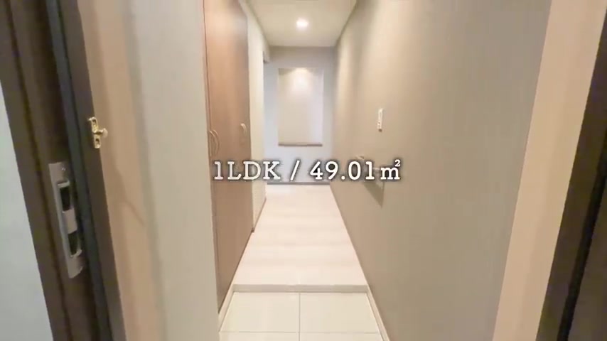 目黒区の1LDKの玄関(室内・外観の様子)
