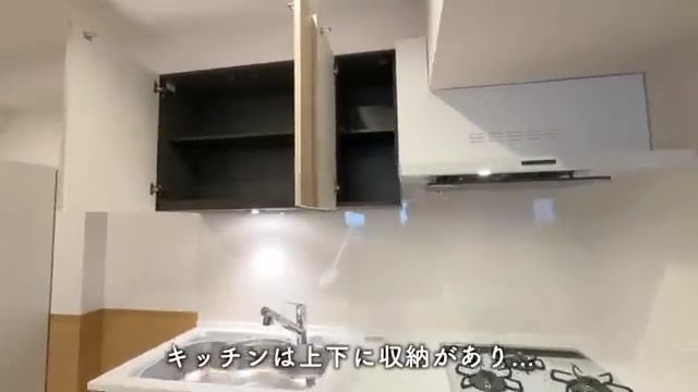 練馬区の1Kのキッチン（室内・外観の様子）