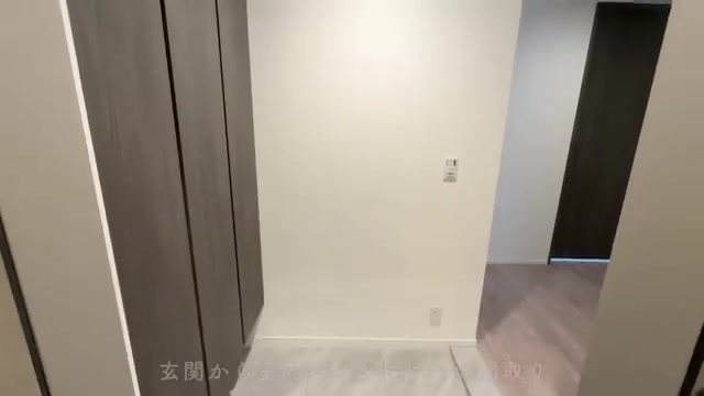 枚方市の1LDKの玄関(室内・外観の様子)