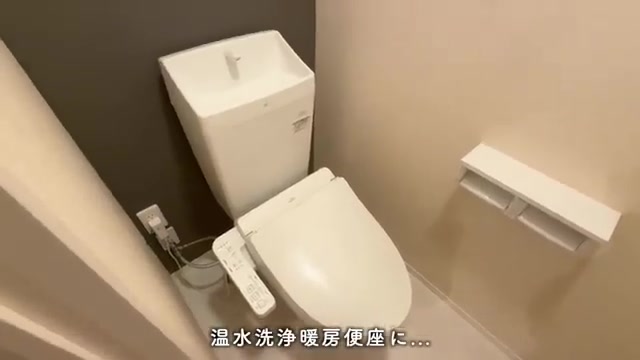 D-ROOM嵯峨嵐山のトイレ（室内・外観の様子）