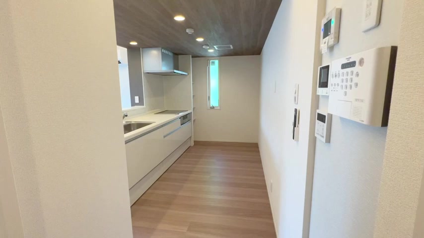 広島市南区の2LDKのキッチン（室内・外観の様子）