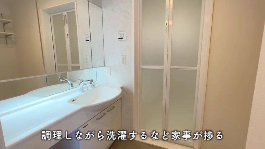 広島市南区の2LDKの洗面室（室内・外観の様子）