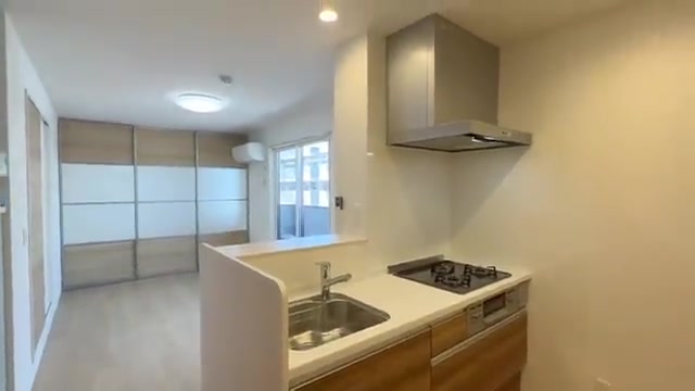 東広島市の1LDKのキッチン(室内・外観の様子)