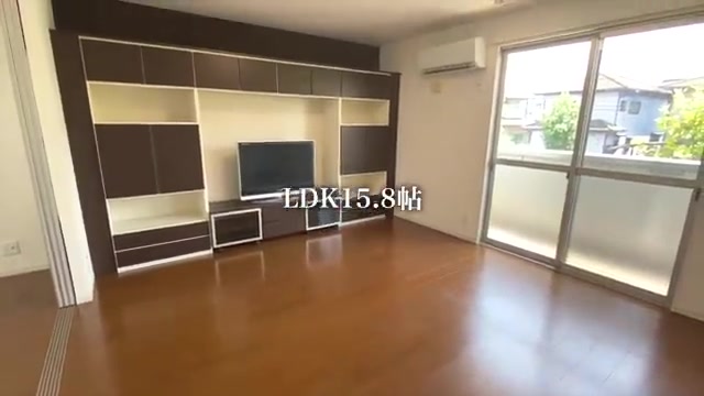 賃貸物件の内見動画のLDK（室内・外観の様子）