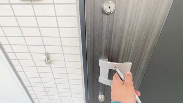 横浜市の1Kの玄関(室内・外観の様子)