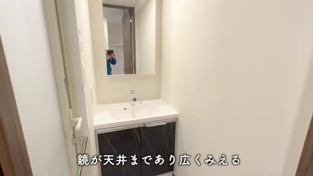 横浜市の1Kの洗面所(室内・外観の様子)