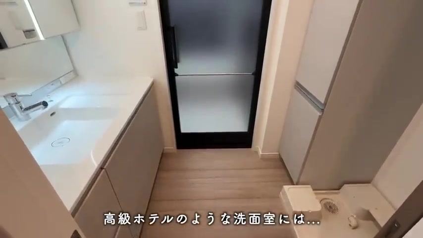 RJRプレシア別府駅前の洗面室（室内・外観の様子）