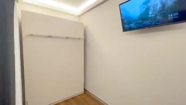 賃貸マンション内見×SOHO可のベッド（室内・外観の様子）