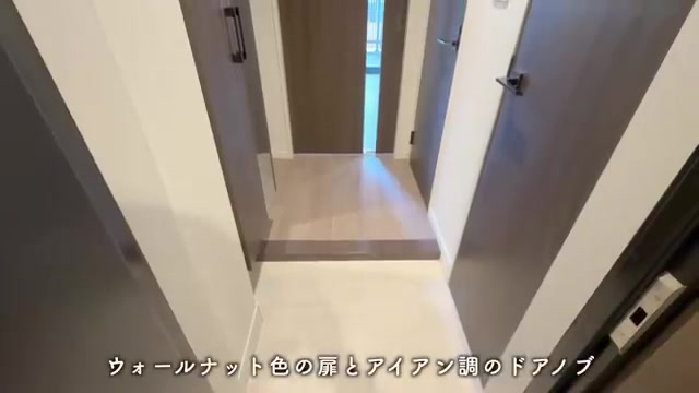 福岡市博多区の1LDKの玄関（室内・外観の様子）