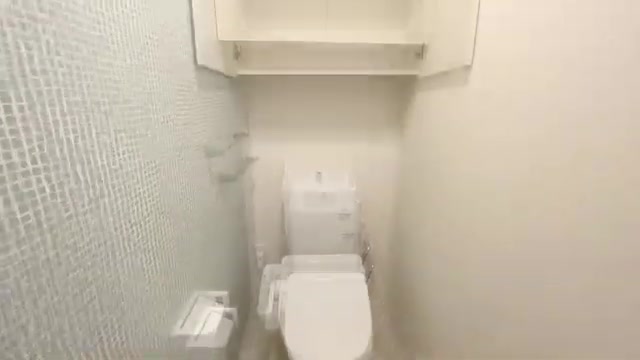 広島市の1LDKのトイレ(室内・外観の様子)