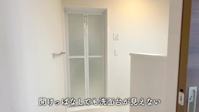 広島市の1LDKの洗面所(室内・外観の様子)