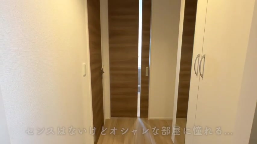 広島市中区の1LDKの玄関（室内・外観の様子）