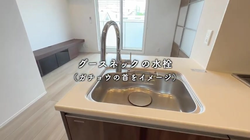 広島市中区の1LDKのキッチン（室内・外観の様子）