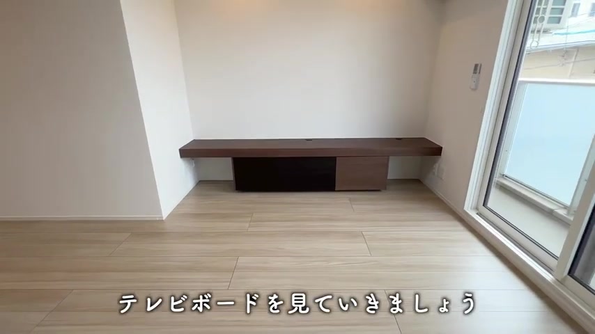 広島市中区の1LDKのテレビボード（室内・外観の様子）