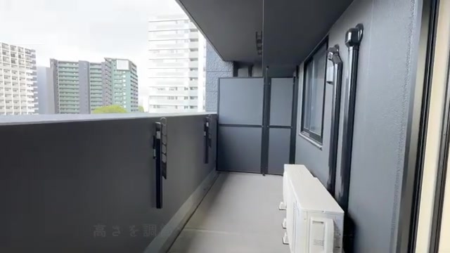 熊本市西区の2LDKのバルコニー（室内・外観の様子）