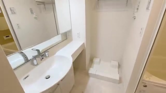 ワークスペース×WIC×賃貸アパートの洗面所(室内・外観の様子)