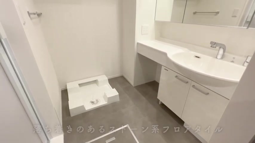 広島市安佐南区の1LDKの洗面所(室内・外観の様子)