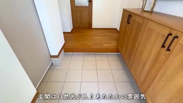 交野市の3LDKの玄関（室内・外観の様子）
