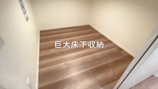 YOUR ROOM熊本の巨大床下収納(室内・外観の様子)