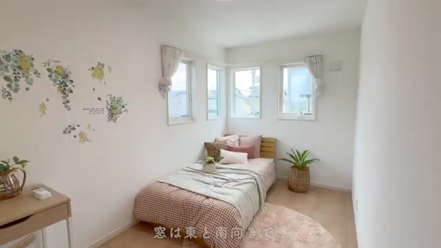 小平市の3LDKの洋室8帖(2F主寝室)(室内・外観の様子)