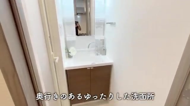 大田区の2Kの洗面所（室内・外観の様子）