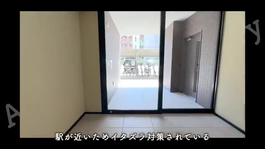福岡市博多区の1LDKの駐輪場・駐車場(室内・外観の様子)