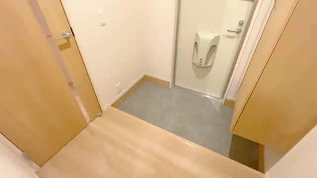 東広島市の1Rの玄関（室内・外観の様子）