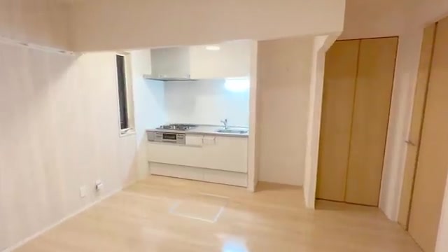 東広島市の1Rのキッチン（室内・外観の様子）